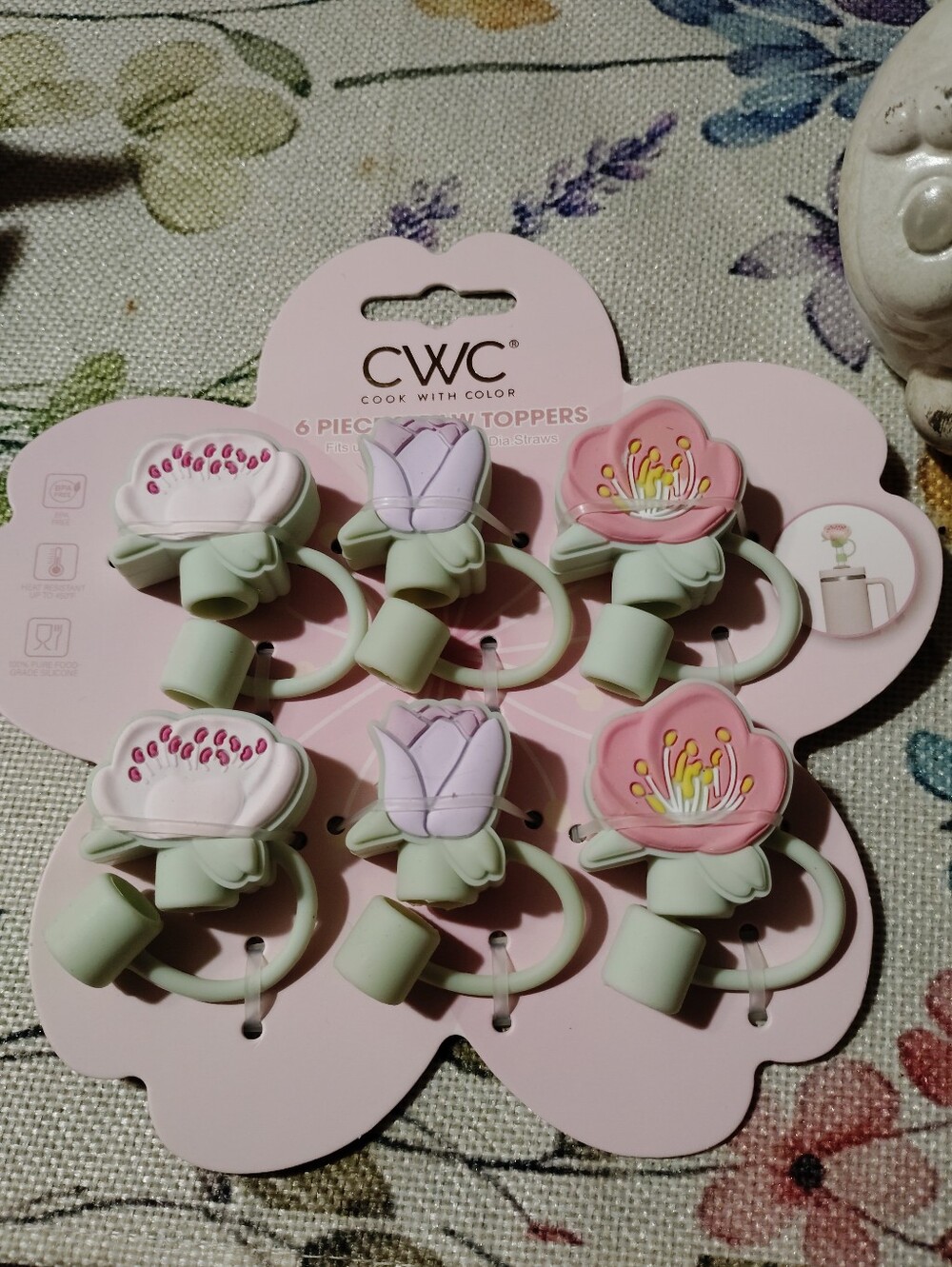 CWC 6-piece straw topper set - Picture 9 of 10